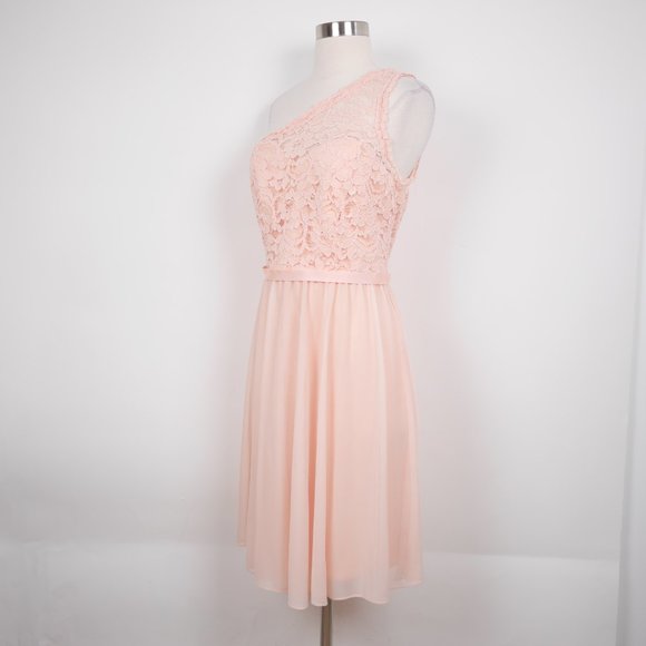 peach bridesmaid dresses david's bridal Bari Jay Bridesmaid Dress Style 1888 Deco Peach